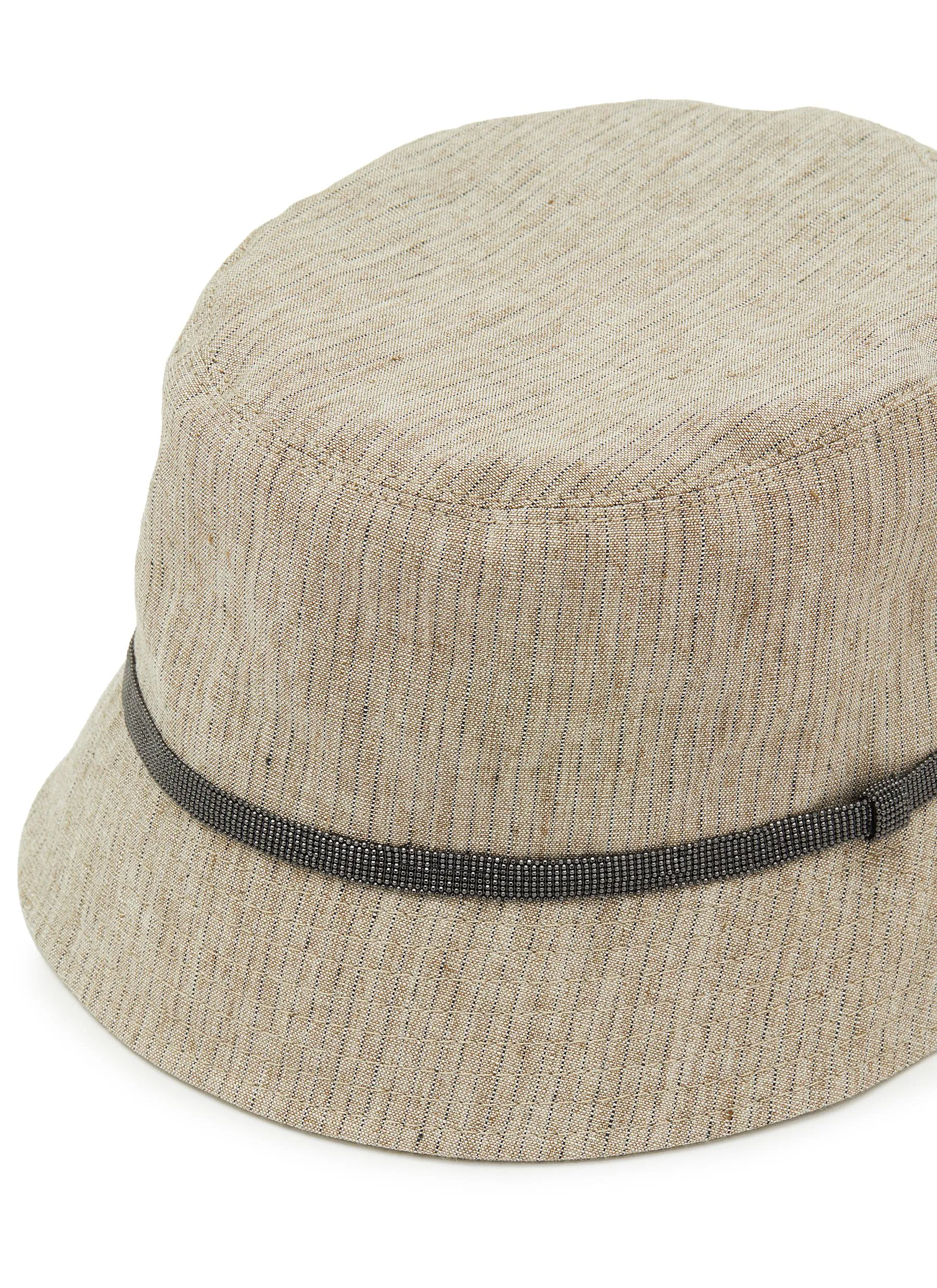 -----------BRUNELLO CUCINELLI  ---- ------------ ----Monili Embellished Bucket Hat --