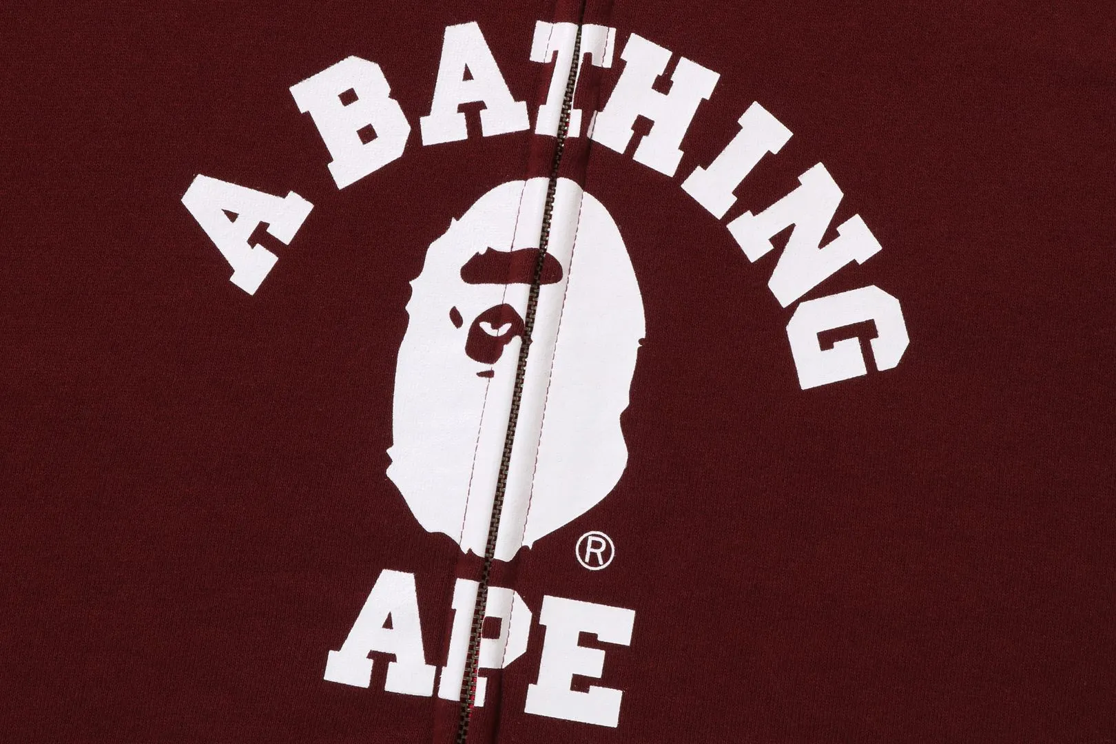 A Bathing Ape COLOR CAMO RELAXED FIT FULL ZIP HOODIE