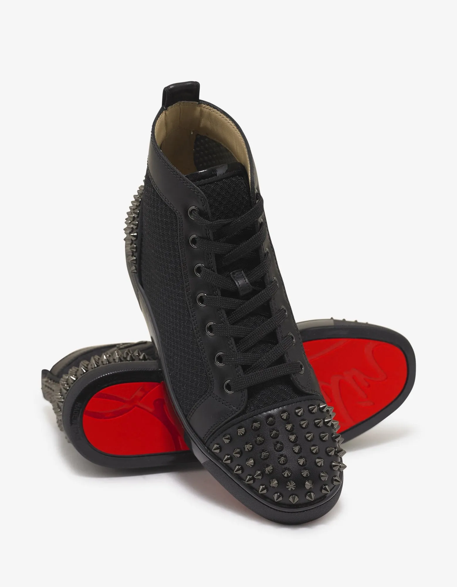 AC Lou Spikes 2 Flat Spikes High Top Trainers -