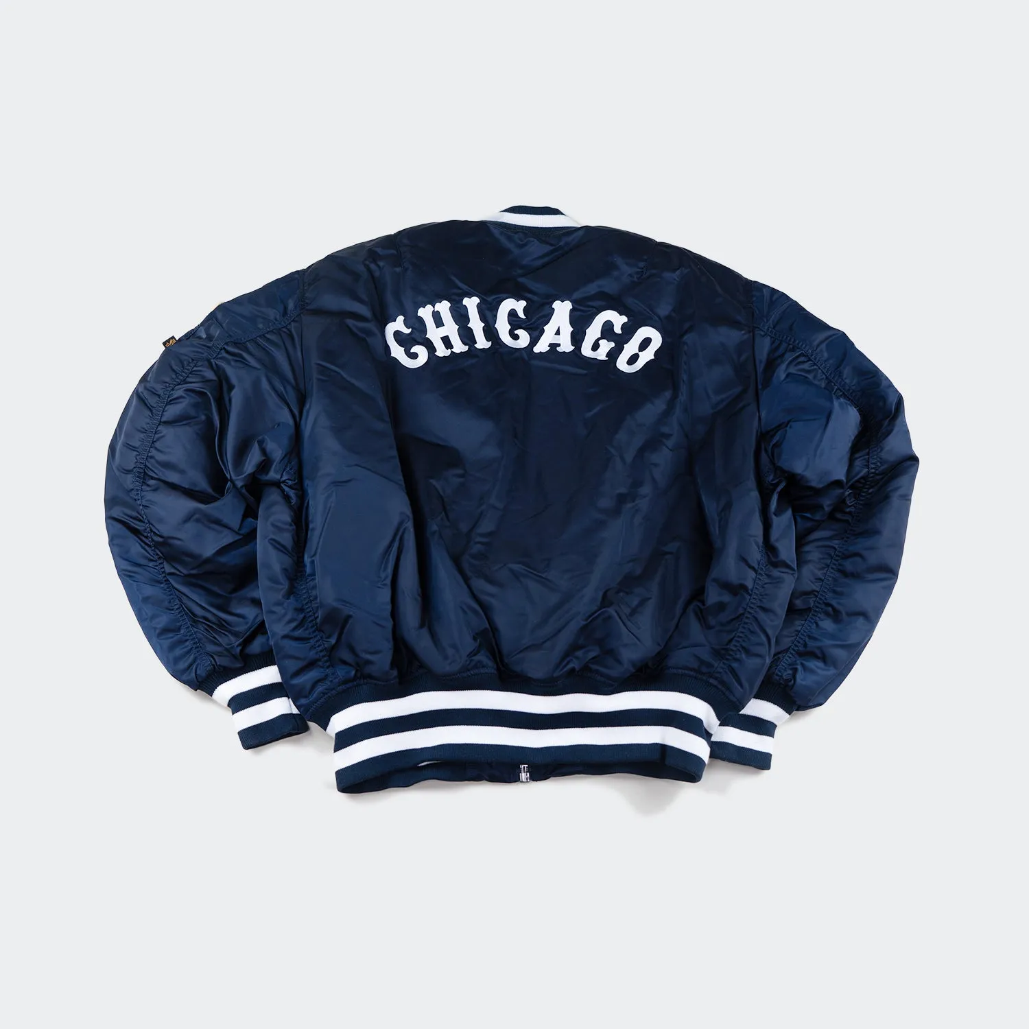 Alpha Industries x New Era Chicago White Sox MA-1 Bomber Jacket Navy