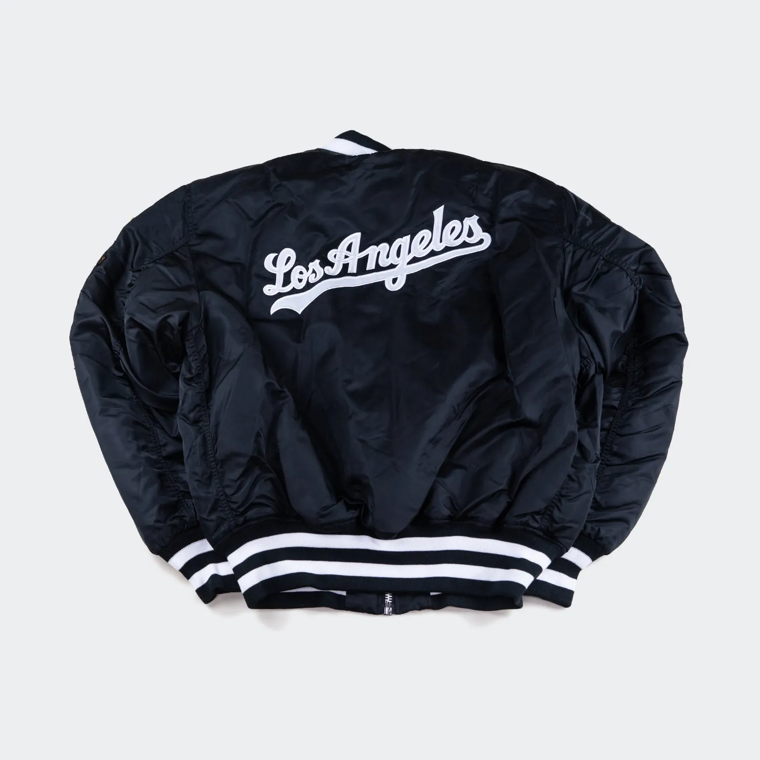 Alpha Industries x New Era Los Angeles Dodgers MA-1 Bomber Jacket Black