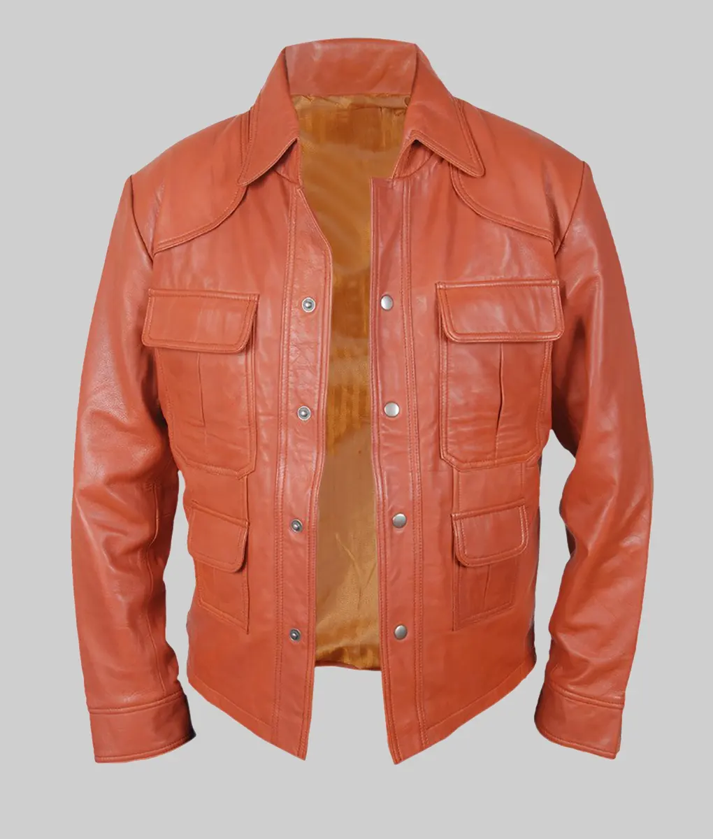 American Made Tom Cruise (Barry Seal) Brown Leather Jacket | TLC UK