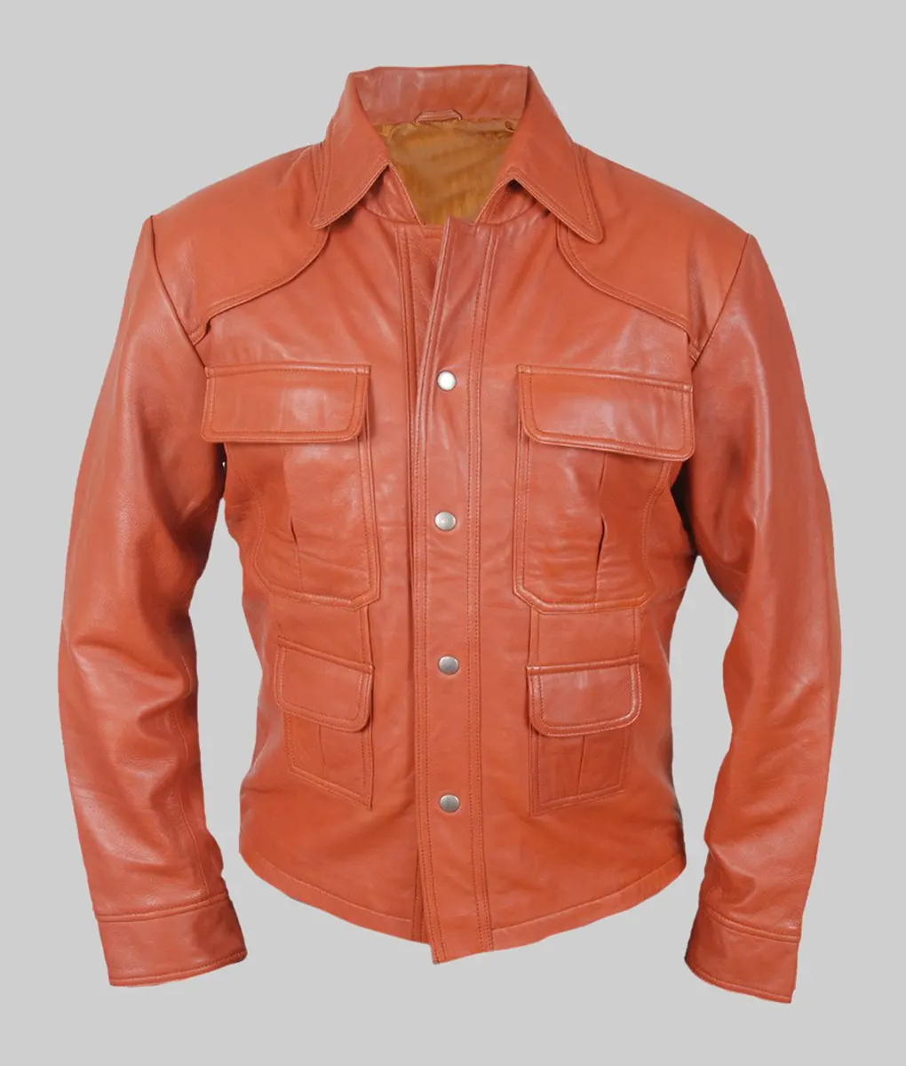 American Made Tom Cruise (Barry Seal) Brown Leather Jacket | TLC UK