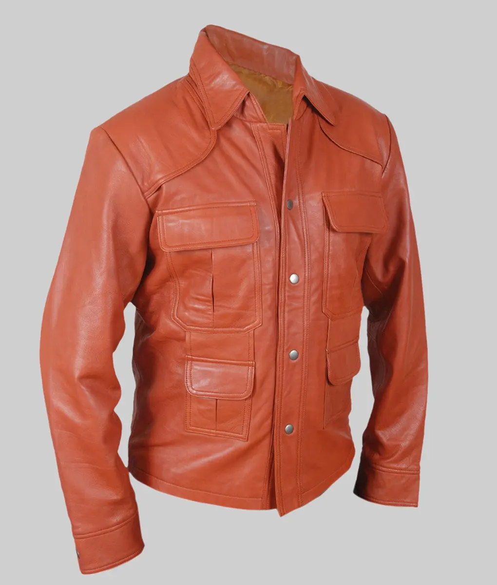 American Made Tom Cruise (Barry Seal) Brown Leather Jacket | TLC UK