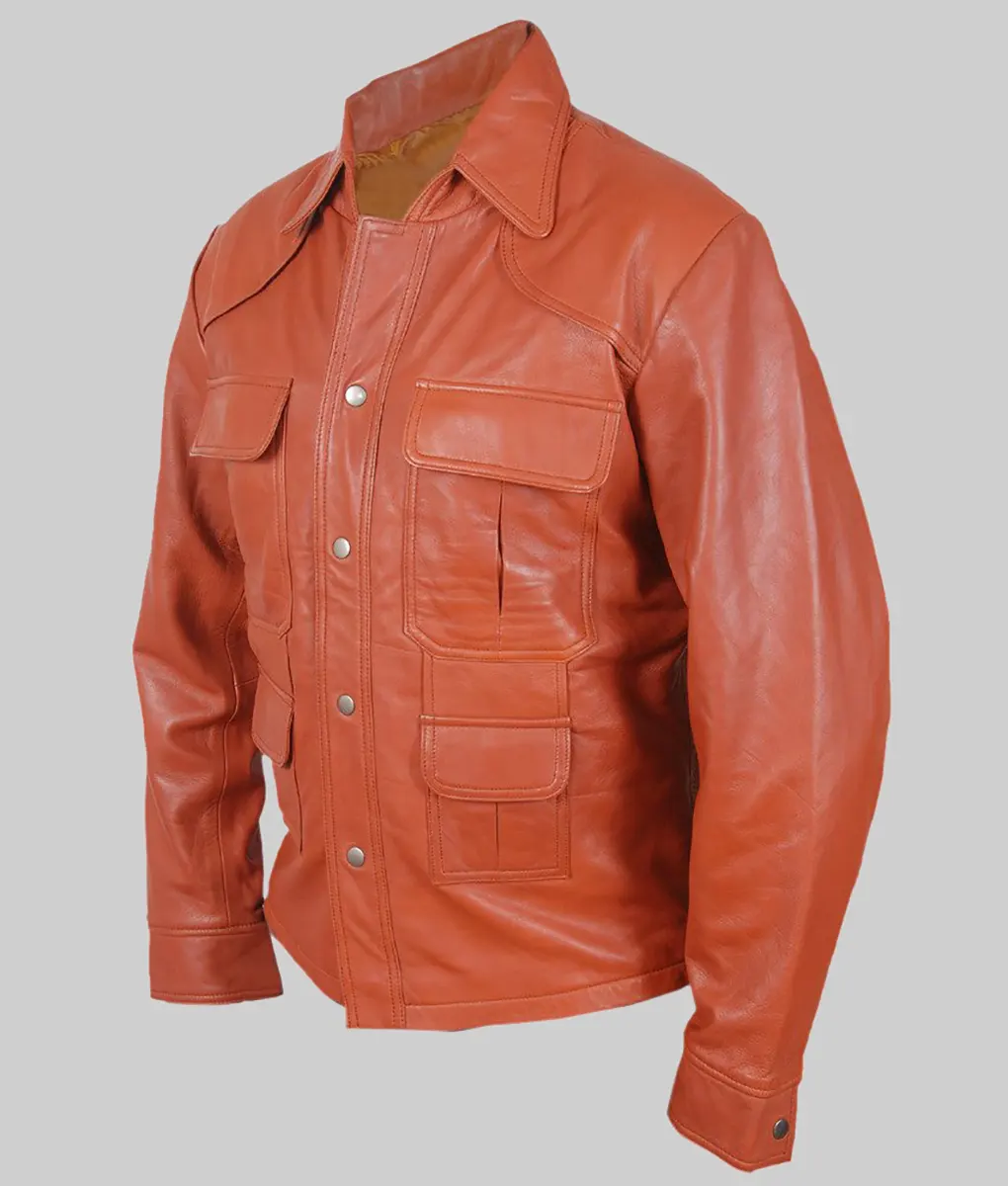 American Made Tom Cruise (Barry Seal) Brown Leather Jacket | TLC UK