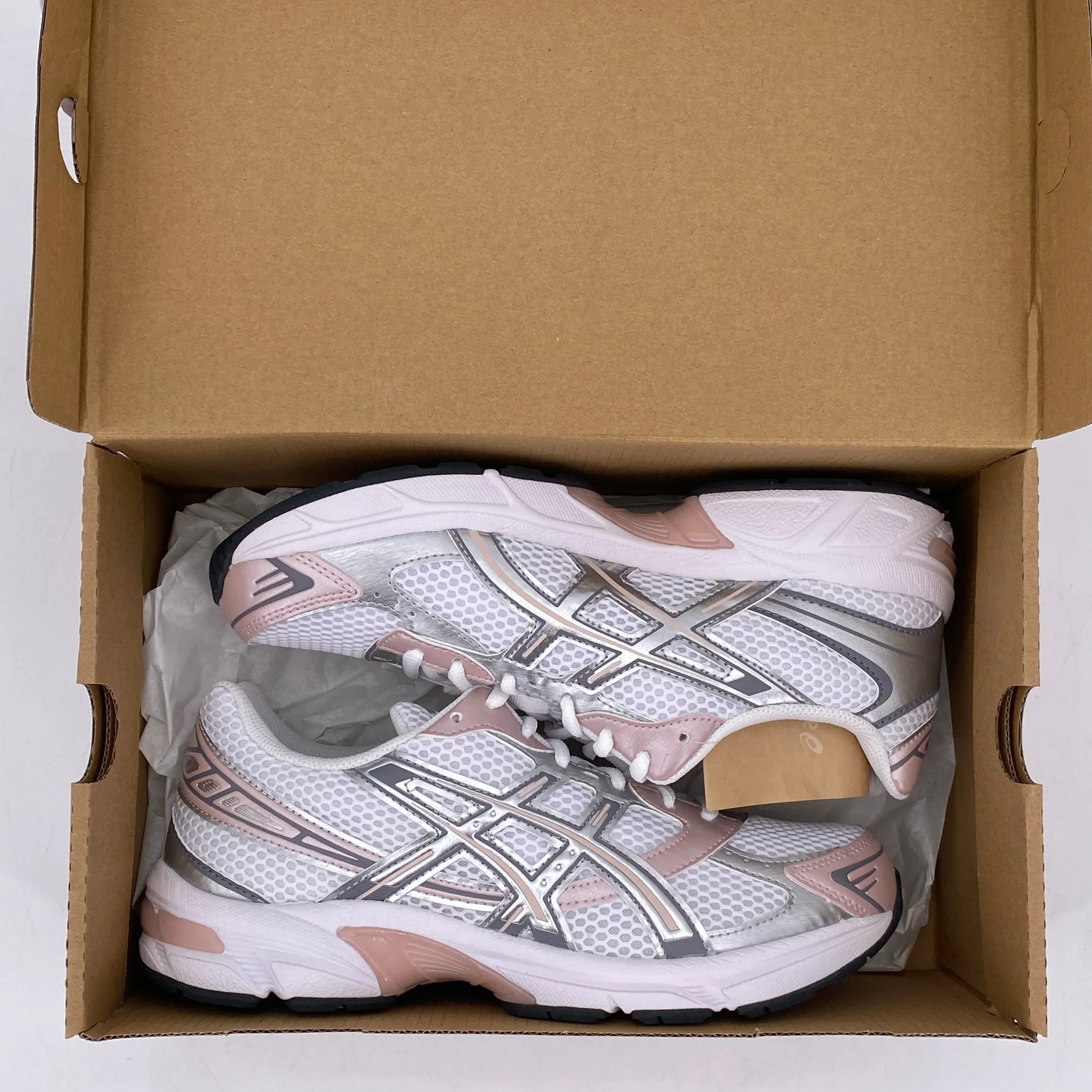 Asics (W) Gel-1130 White Neutral Pink 2024 New Size 8W