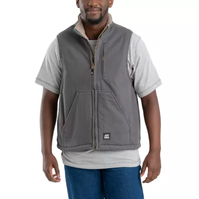 Berne Canyon Sherpa Lined Mens Fleece Vest