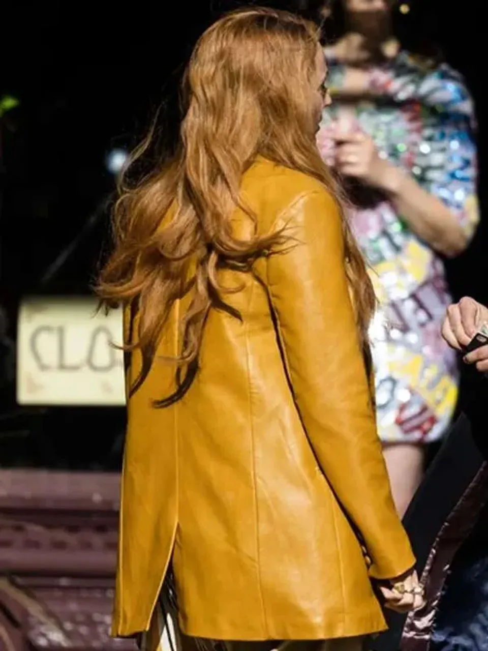 Blake Lively It Ends with Us Leather Jacket