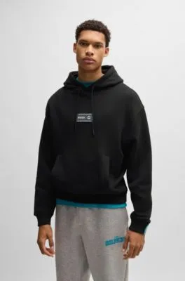 BOSS x NFL cotton-terry hoodie with special branding