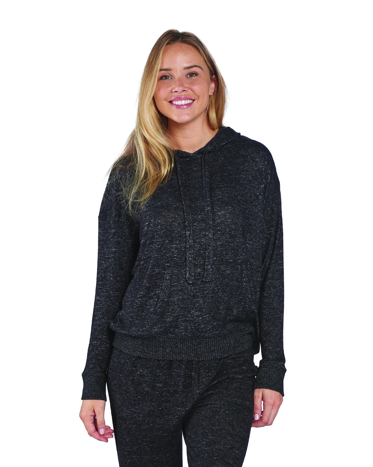 Boxercraft BW1501 Women's Cuddle Fleece Hooded Pullover SKU: BW1501