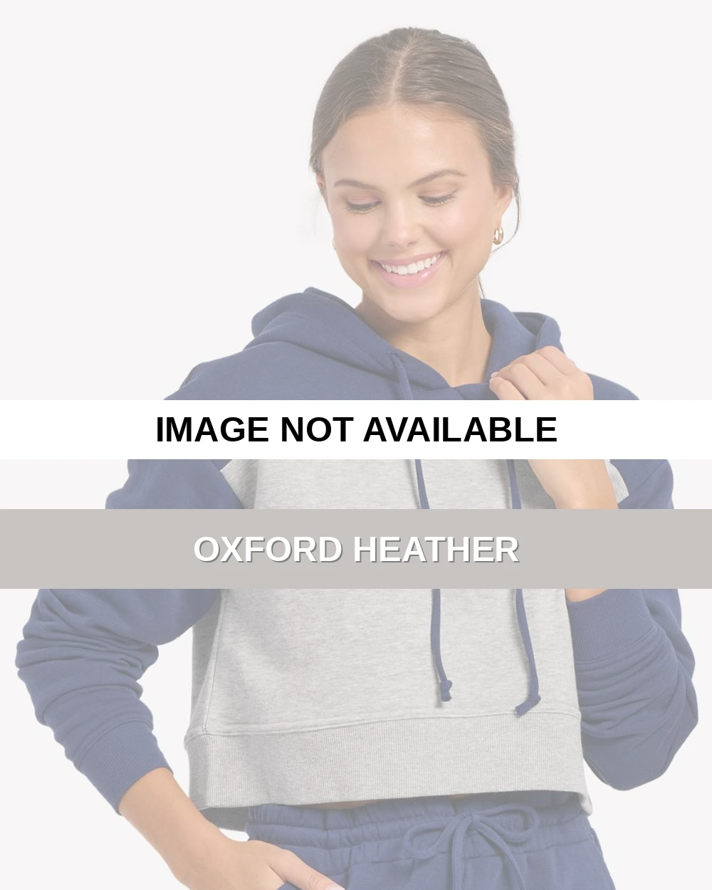 Boxercraft BW5404 Women's Cropped Fleece Hooded Sweatshirt SKU: BW5404