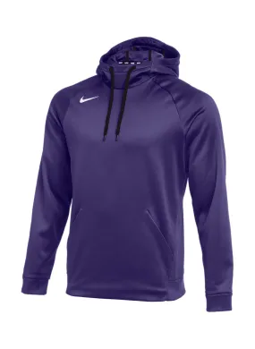 Branded Men's Nike Therma-FIT Fleece Hoodie CN9473 Team Purple / White