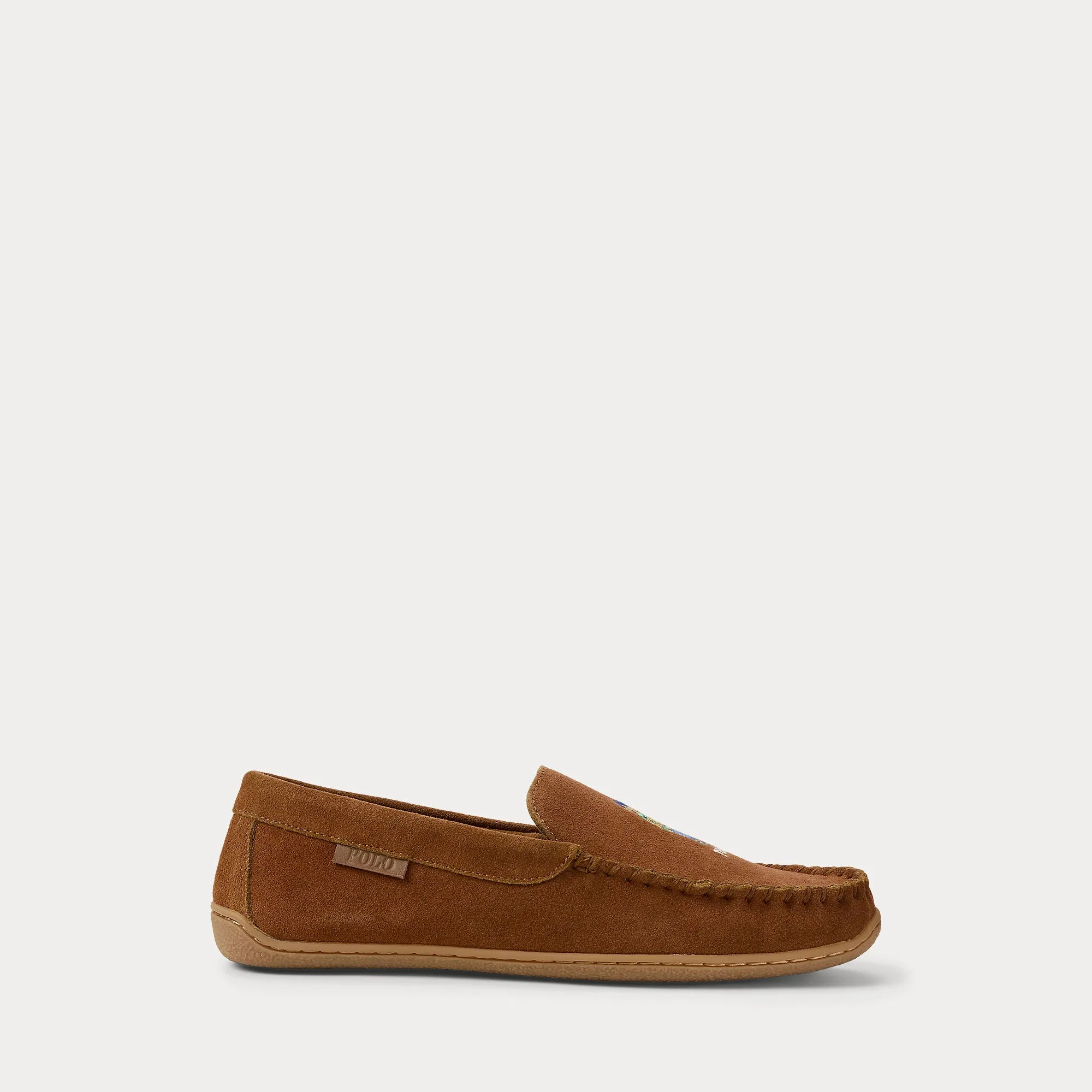 BRENAN POLO BEAR SUEDE SLIPPER