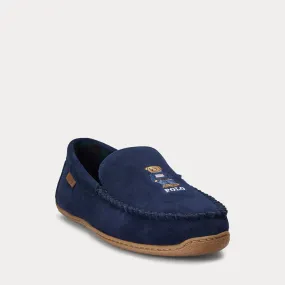 BRENAN POLO BEAR SUEDE SLIPPER