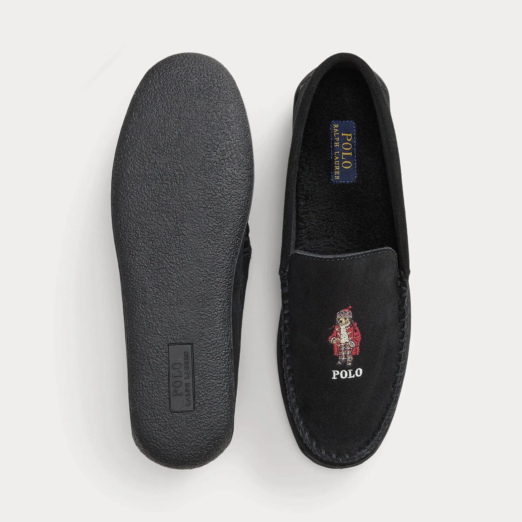 BRENAN POLO BEAR SUEDE SLIPPER