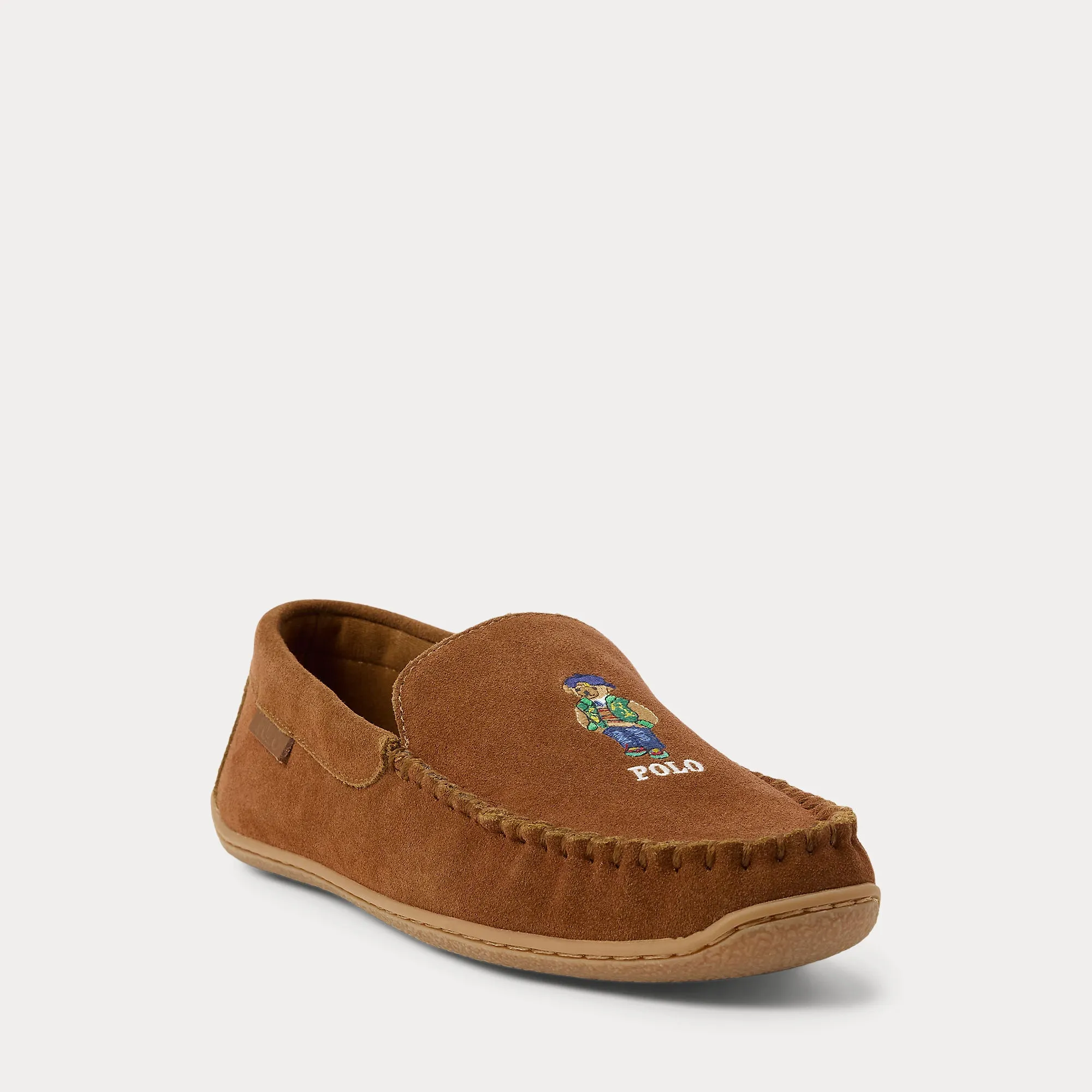 BRENAN POLO BEAR SUEDE SLIPPER