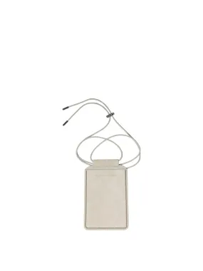 BRUNELLO CUCINELLI Chic Suede Mini Phone Bag with Shoulder Strap