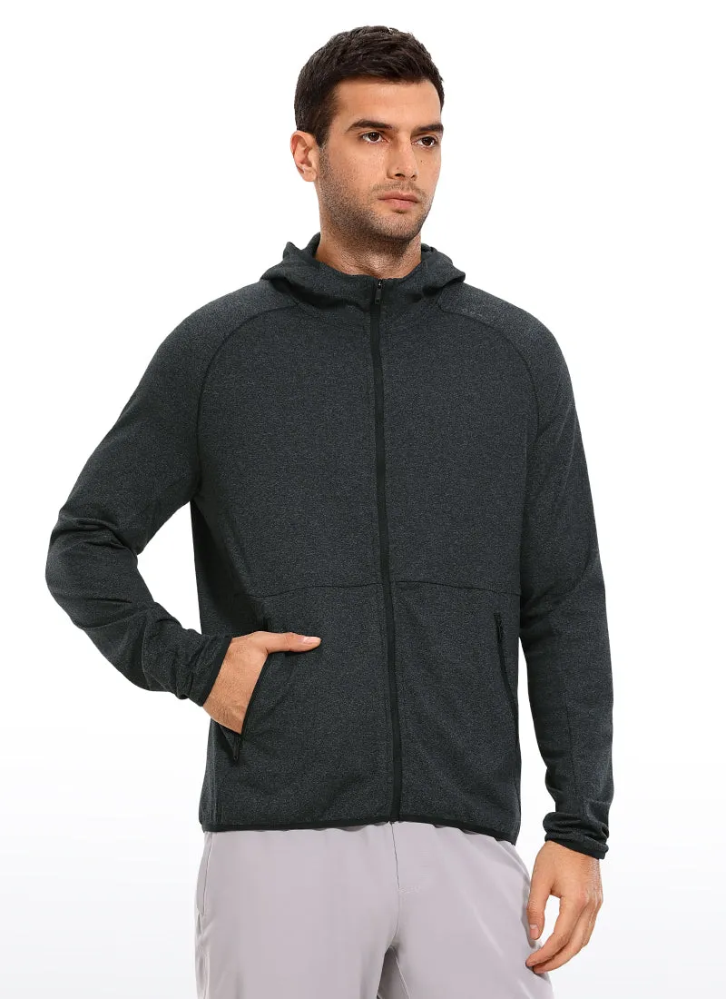 Brushed Full Zip Hoodie