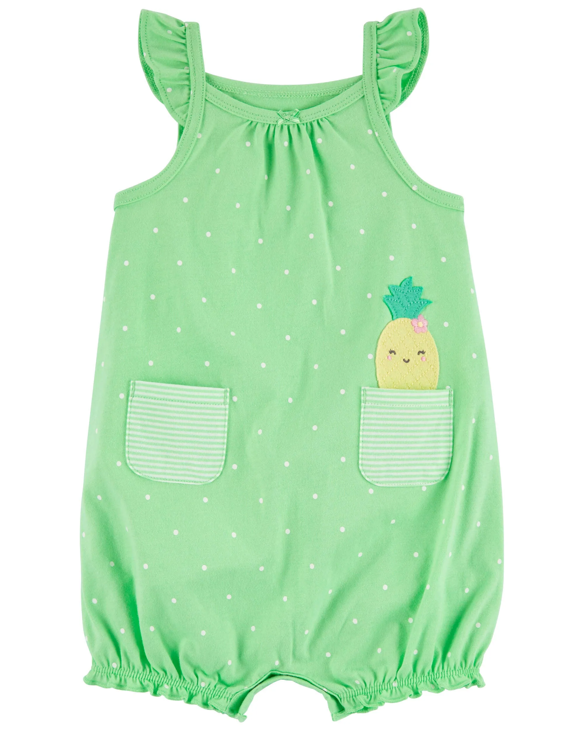 Carter's / OshKosh Baby Pineapple Cotton Romper