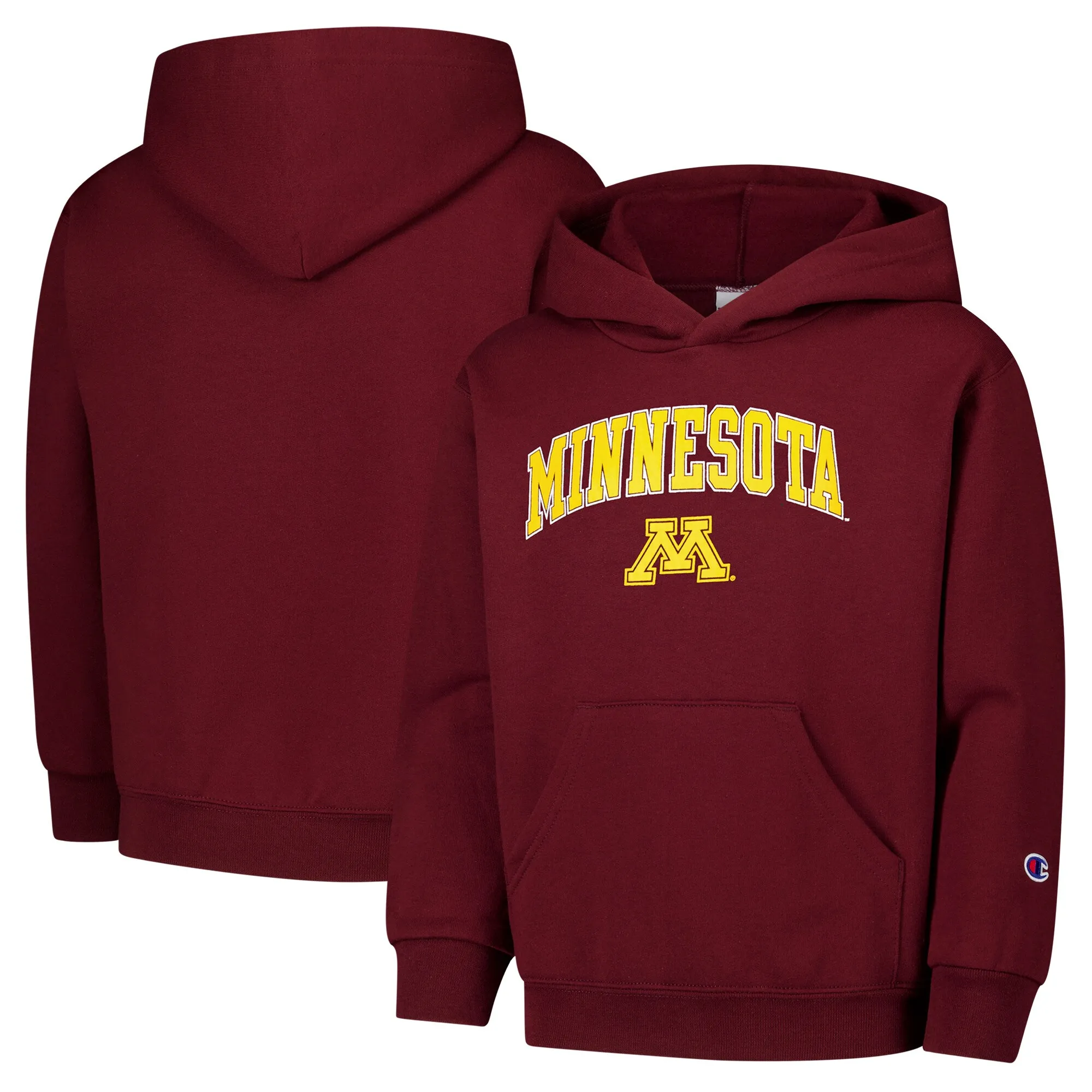 Champion Minnesota Golden Gophers Youth Maroon Campus Pullover Hoodie