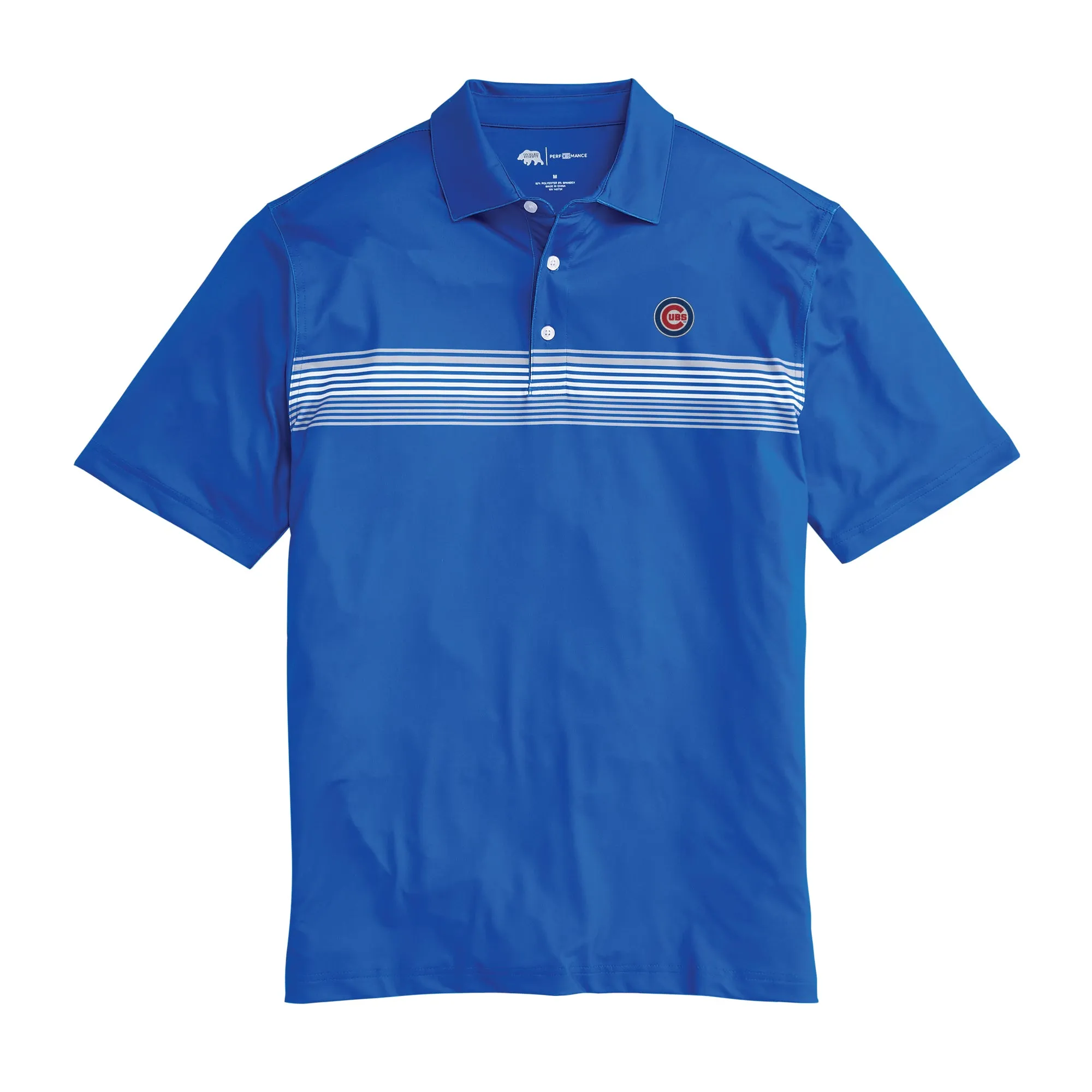 Chicago Cubs Prestwick Printed Performance Polo