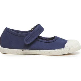 Childrenchic ECO-friendly Canvas Mary Jane Sneakers, Navy