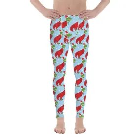 Christmassy Dinosaurs Men's Leggings