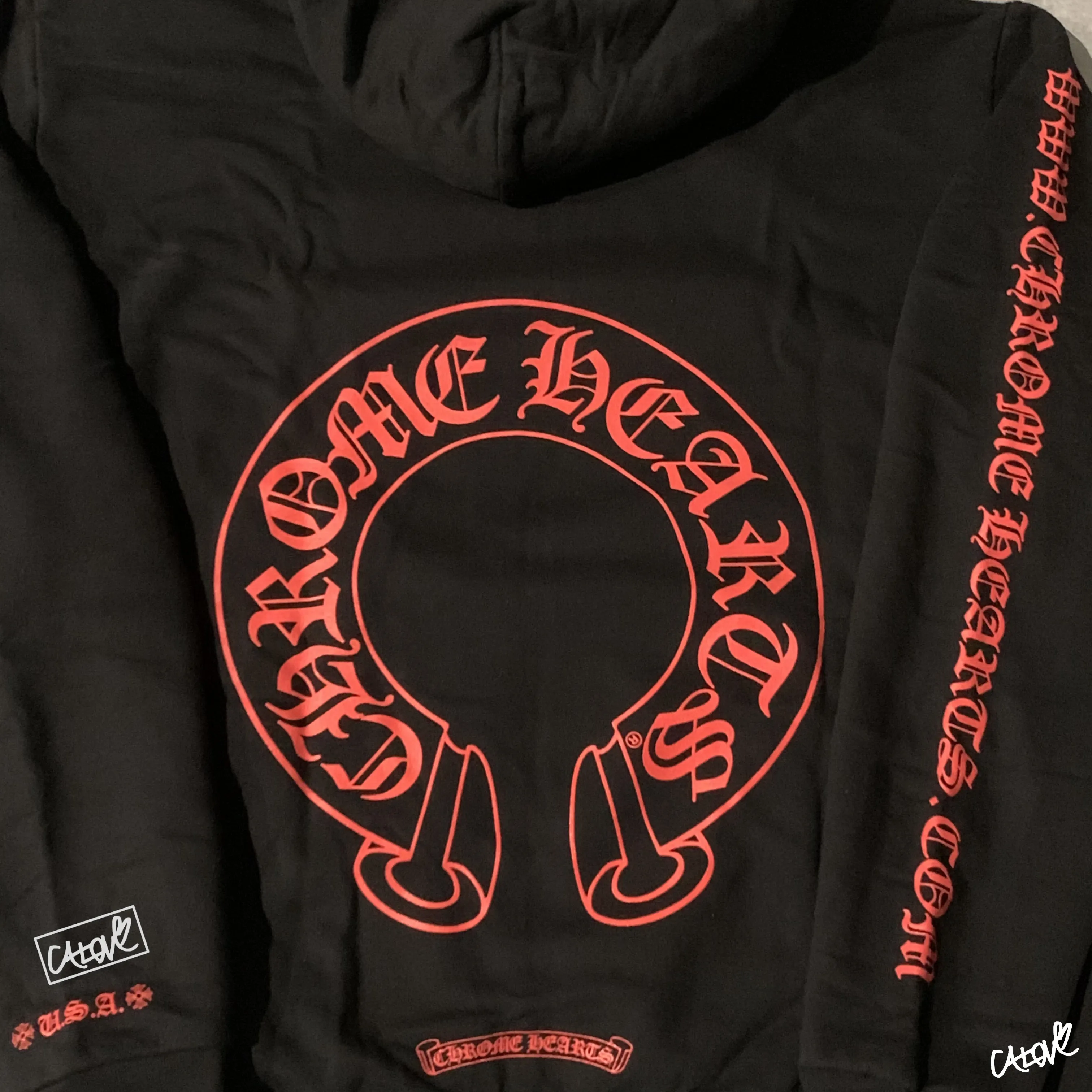 CHROME HEARTS  |Horseshoe Pullover Hoodie (Online Exclusive)