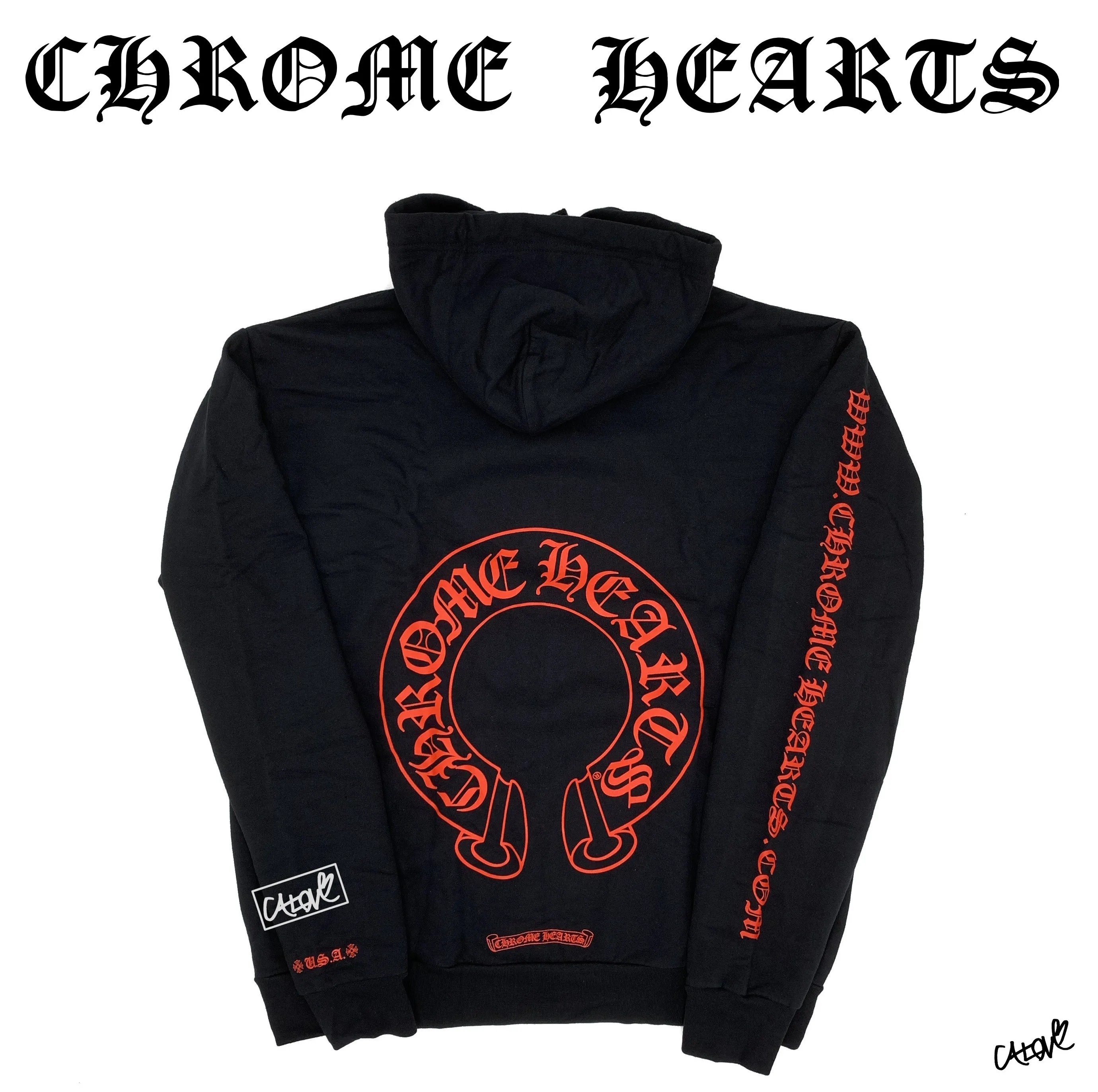 CHROME HEARTS  |Horseshoe Pullover Hoodie (Online Exclusive)