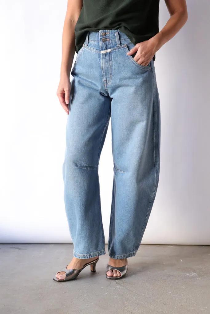 Closed Ridge-X Wide Jeans in Mid Blue