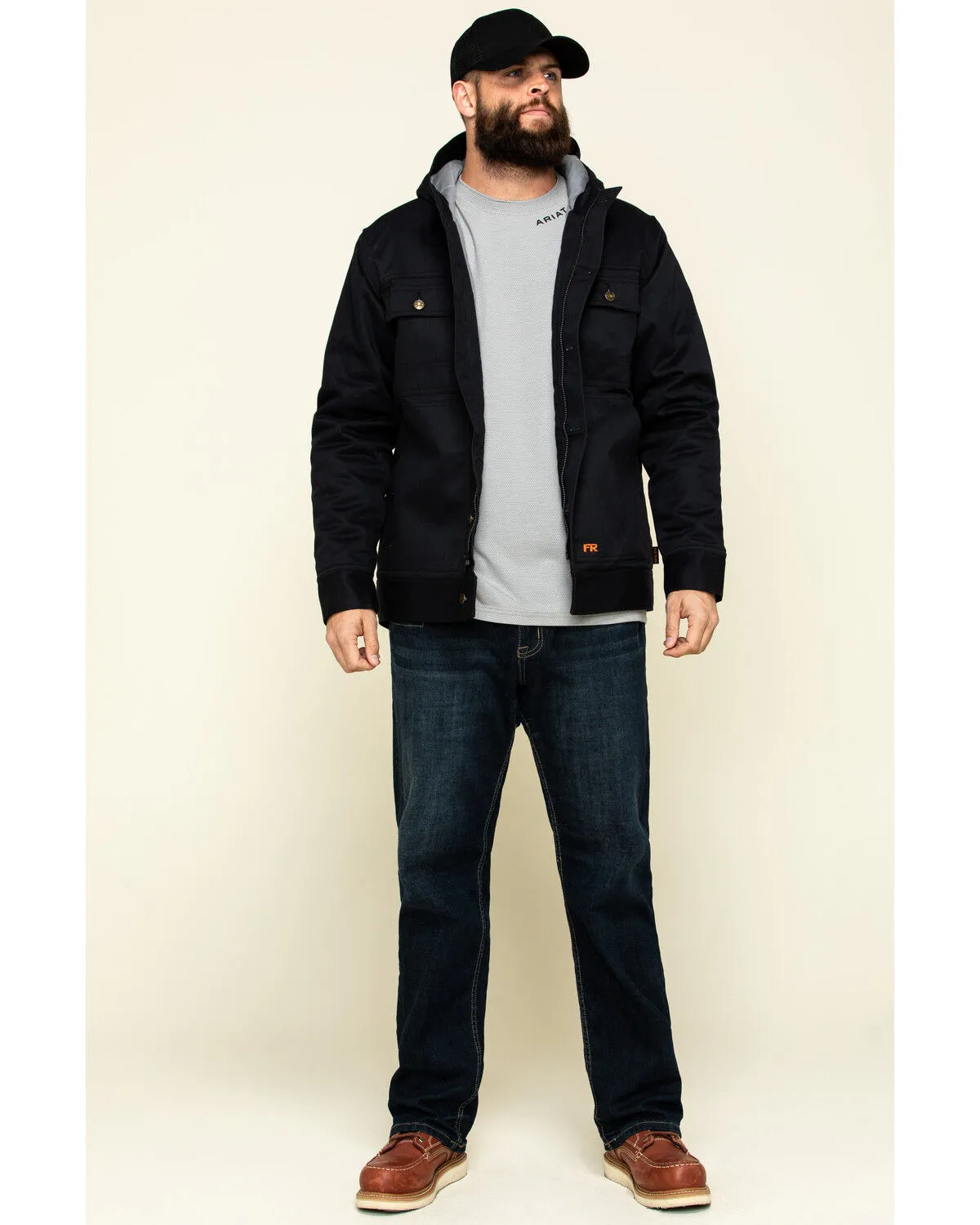 Cody James Men's FR Hooded Duck Work Jacket - Tall