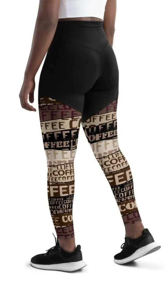 Coffee Compression Leggings