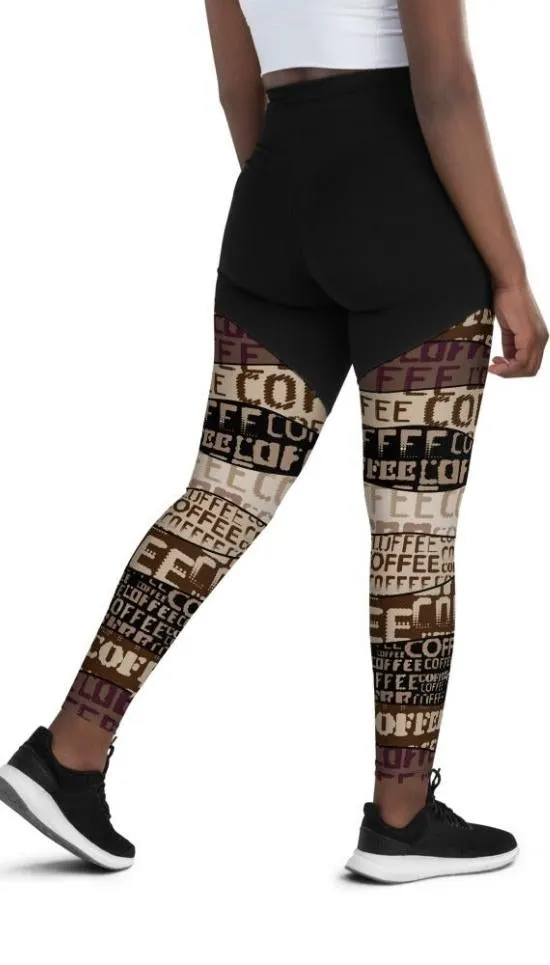 Coffee Compression Leggings