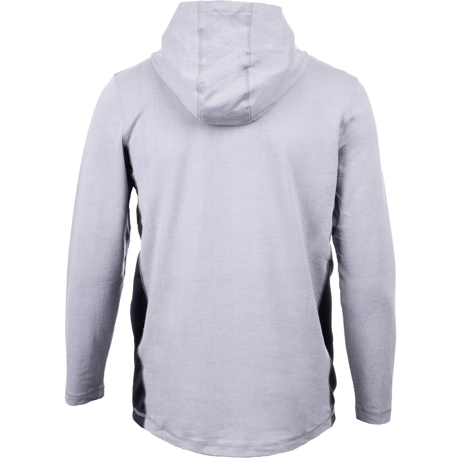 Coolmax Quarter Zip Hoodie  Heather Grey