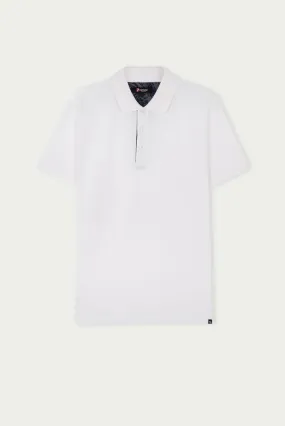 Cotton Man Polo White