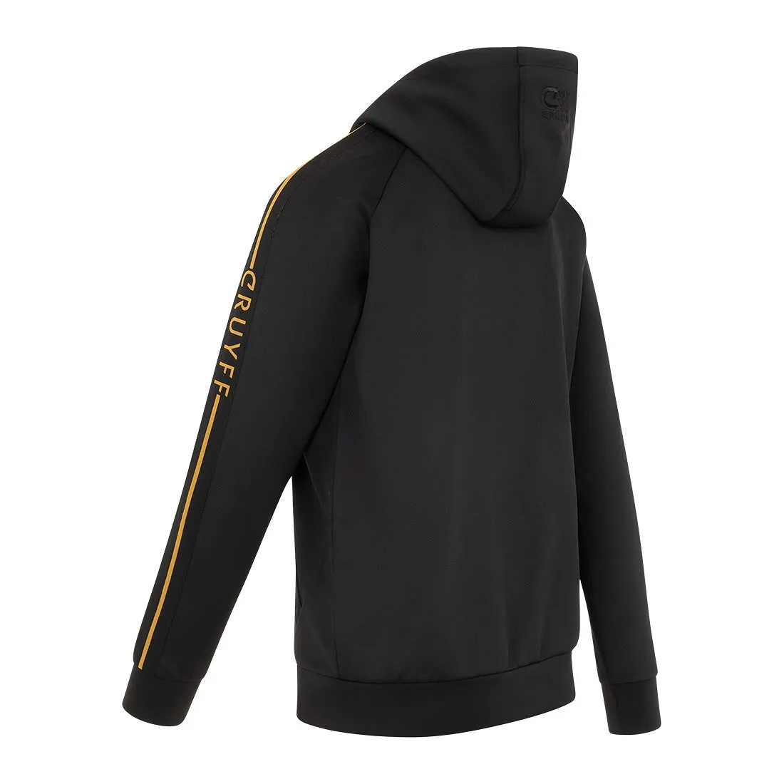 Cruyff - Patron Hooded Track Jacket - Black/ Gold