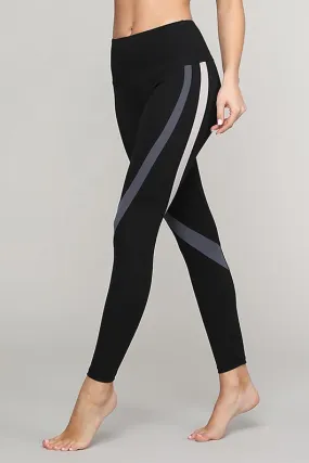 Curves with Confidence Striped Workout Leggings