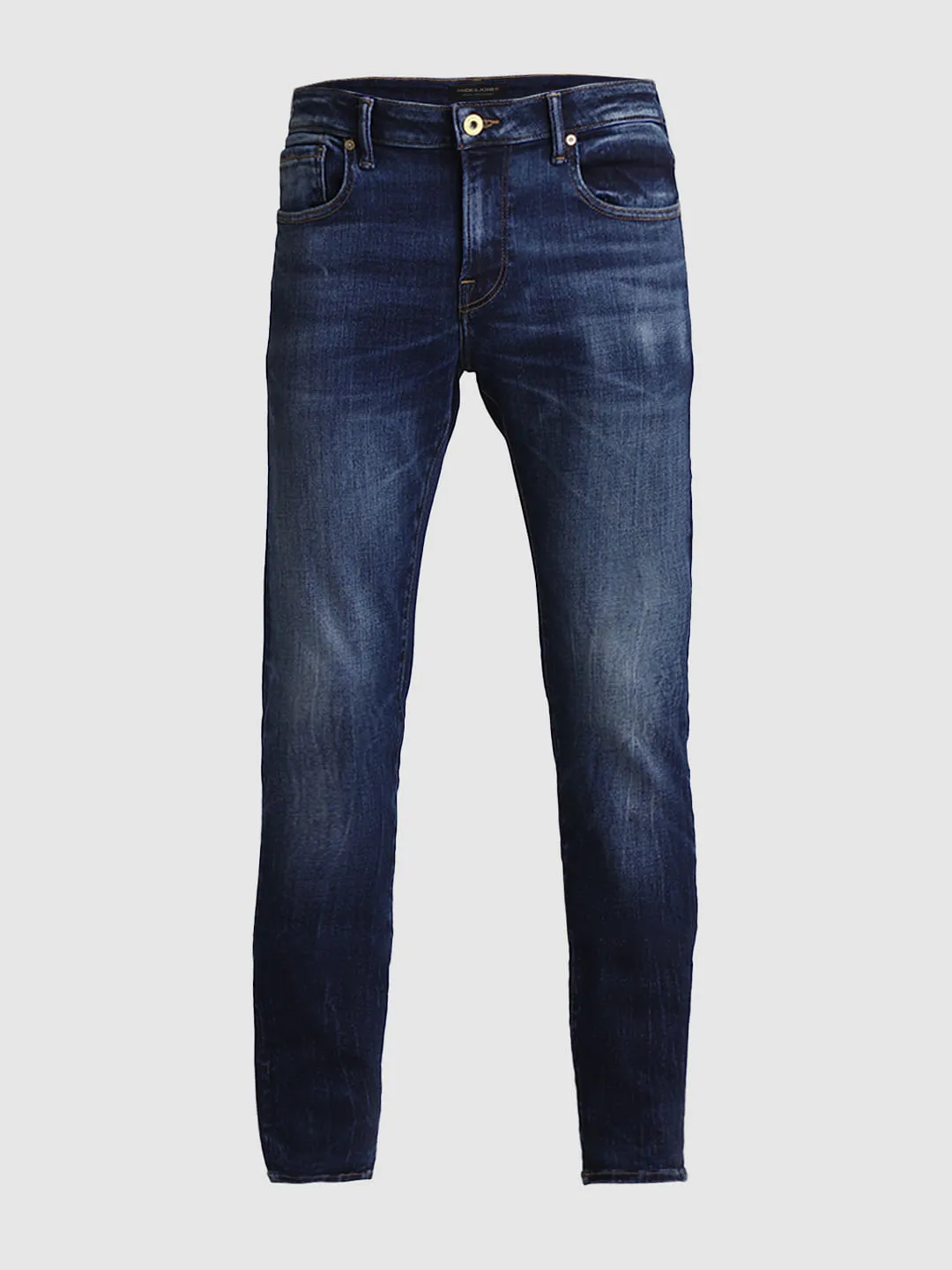 Dark Blue Low Rise Glenn Slim Fit Jeans