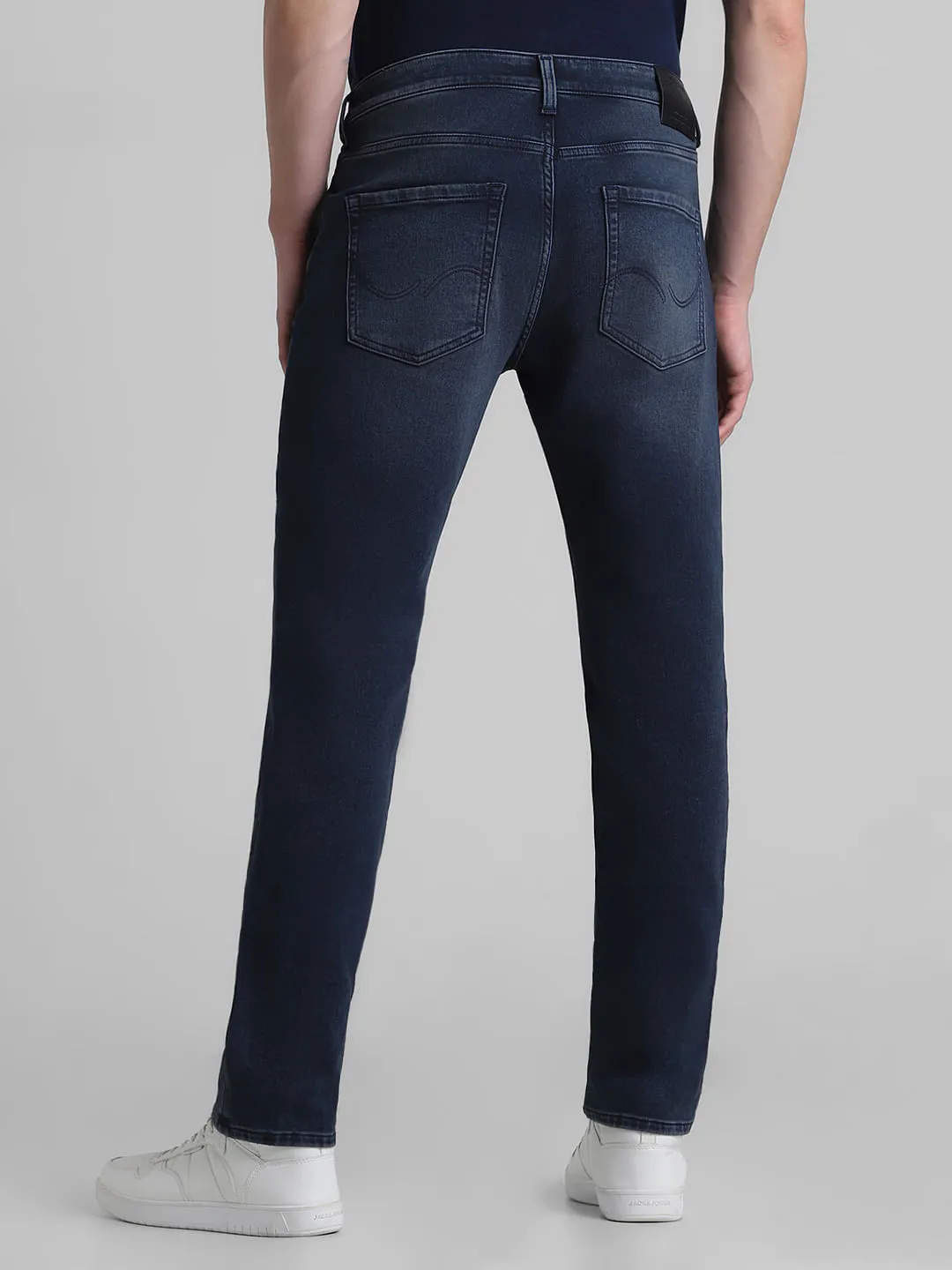 Dark Blue Low Rise Tim Slim Fit Jeans