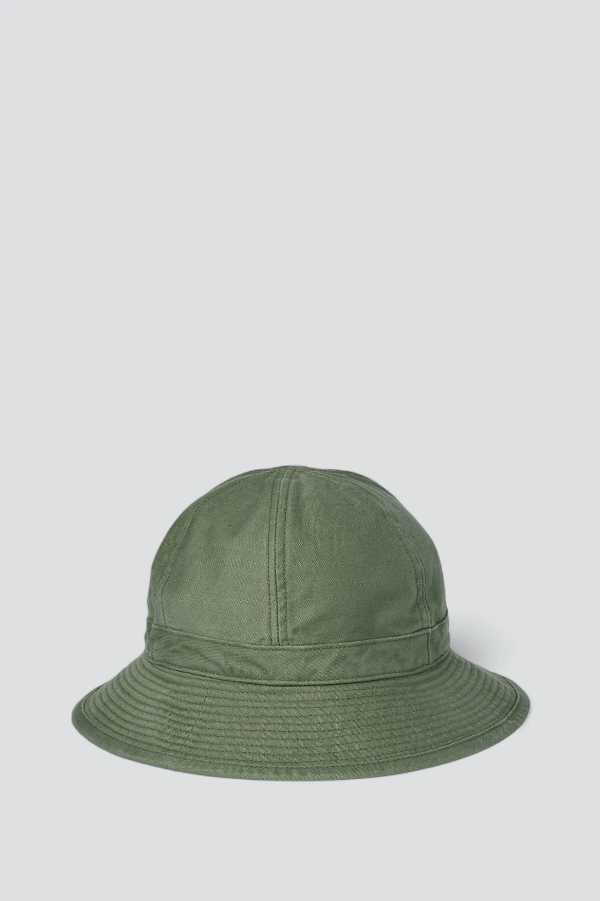 Dark Olive Baker Back Satin Metro Hat