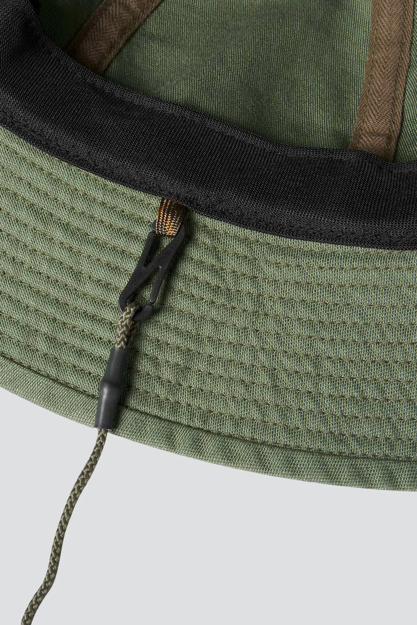 Dark Olive Baker Back Satin Metro Hat