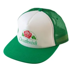 Deathwish Rose Trucker Snap Back Hat