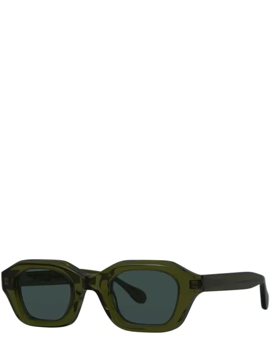 Delarge   Streams squared acetate sunglasses 