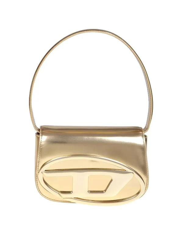 Diesel Mirrored leather bag