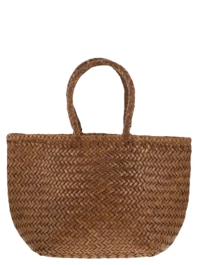 Dragon Diffusion Grace Basket Small - Woven Leather Bag