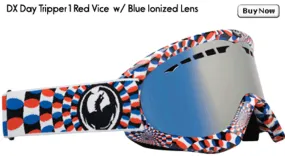 Dragon DX Day Tripper Goggles w/ Blue Ionized Lens