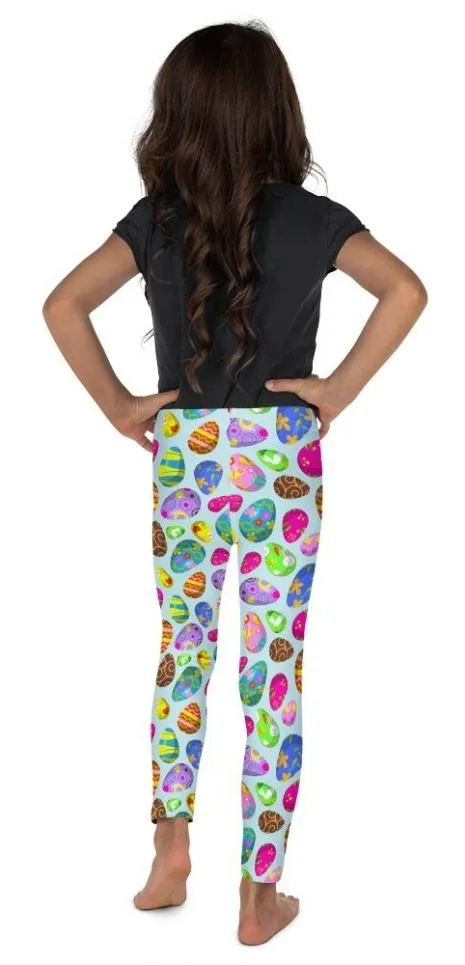 Easter Egg Pattern Kid's Leggings