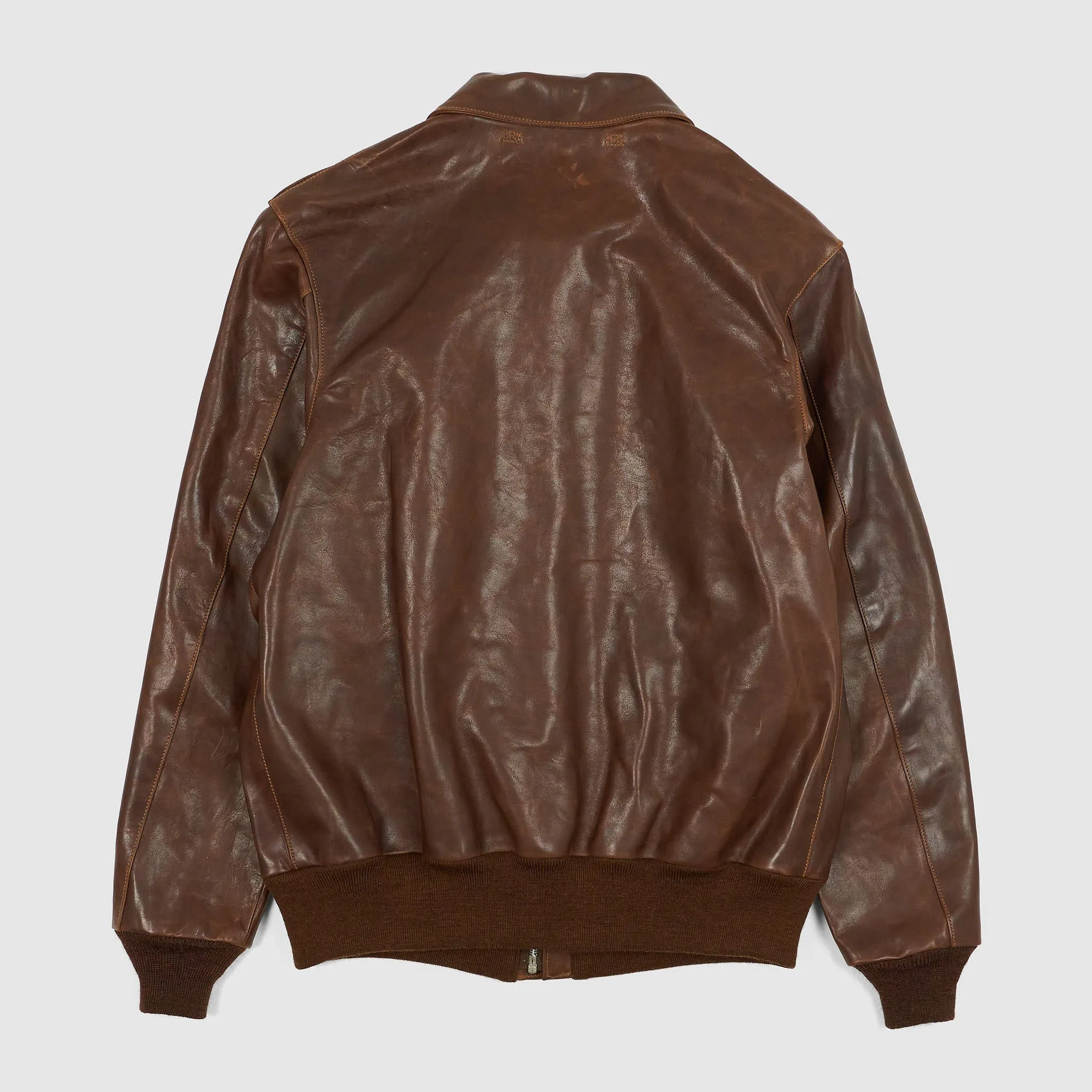 Eastman A-2 Slender Leather Jacket