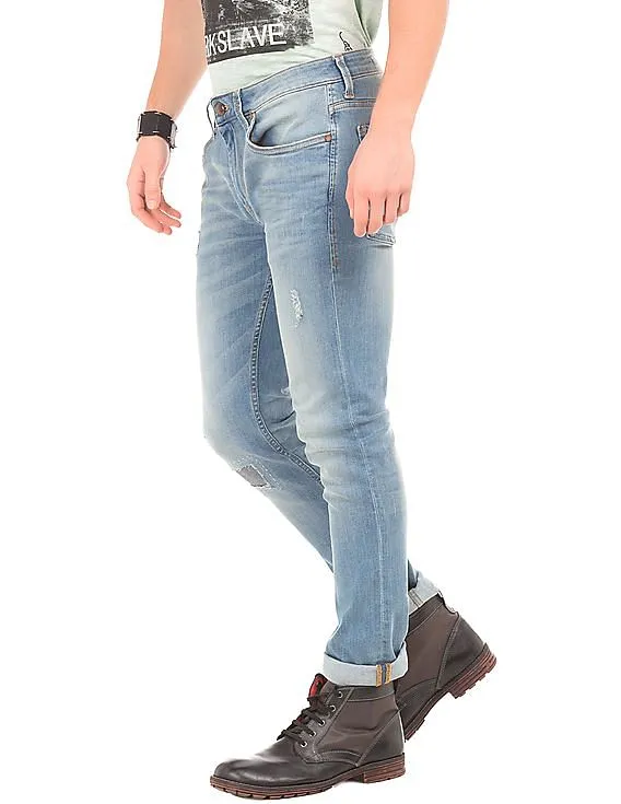 Ed Hardy Stone Wash Super Slim Fit Jeans