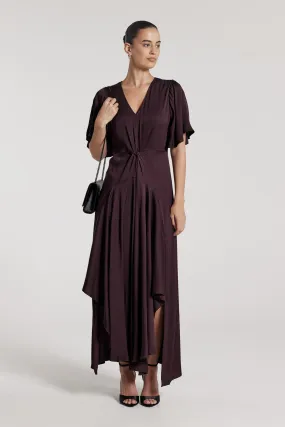 Eleanor Dress - Chocolate